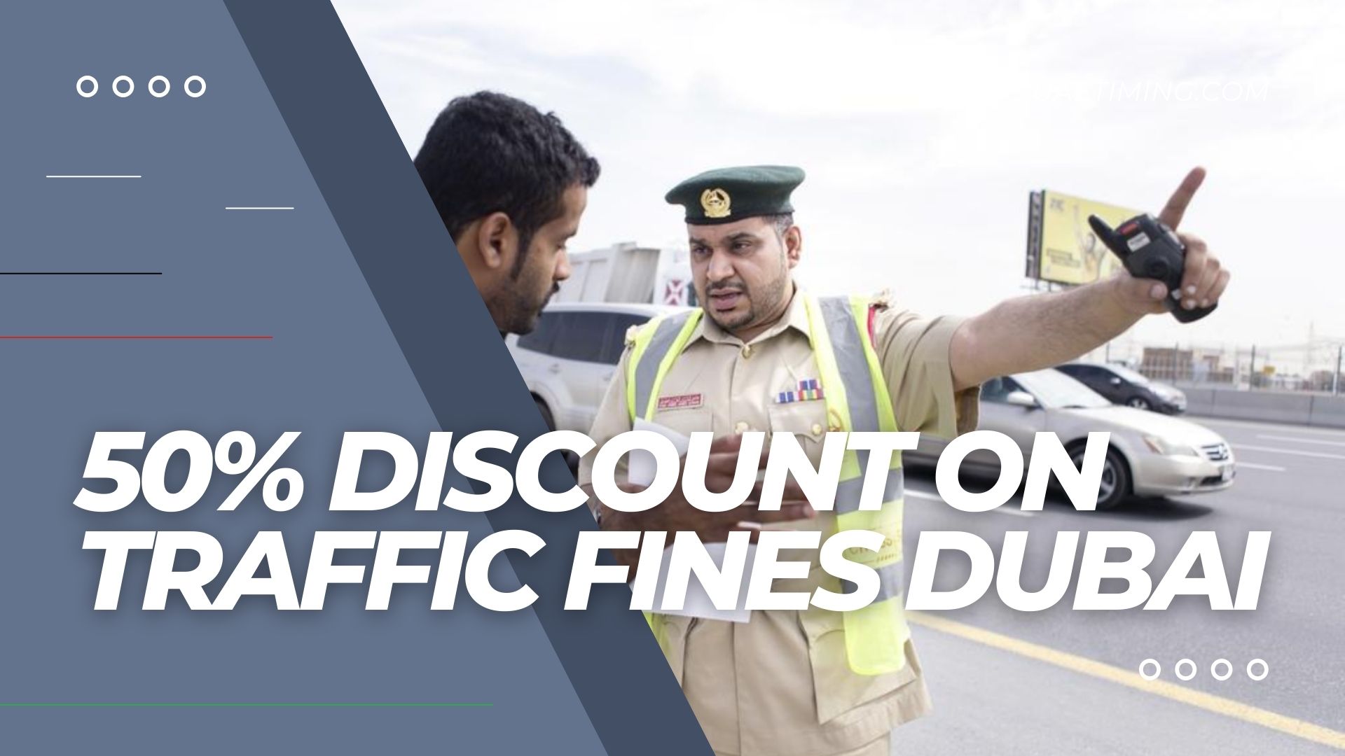 Cover How To Get 50% Discount On Traffic Fines Dubai