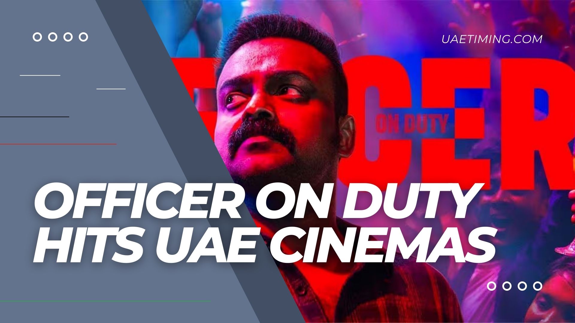 Cover Officer On Duty Hits Uae Cinemas