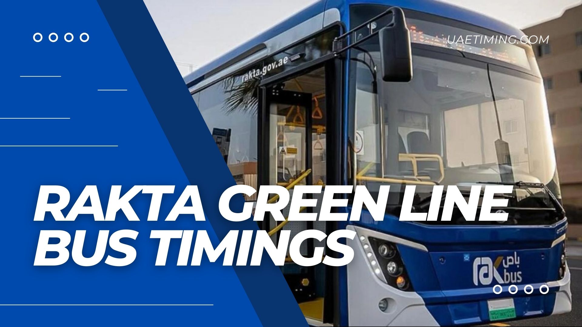 Cover Rakta Green Line Bus