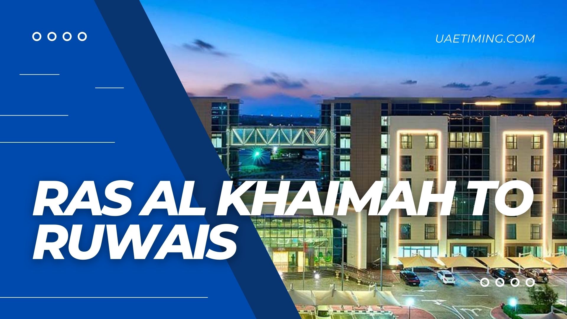 Cover Ras Al Khaimah To Ruwais