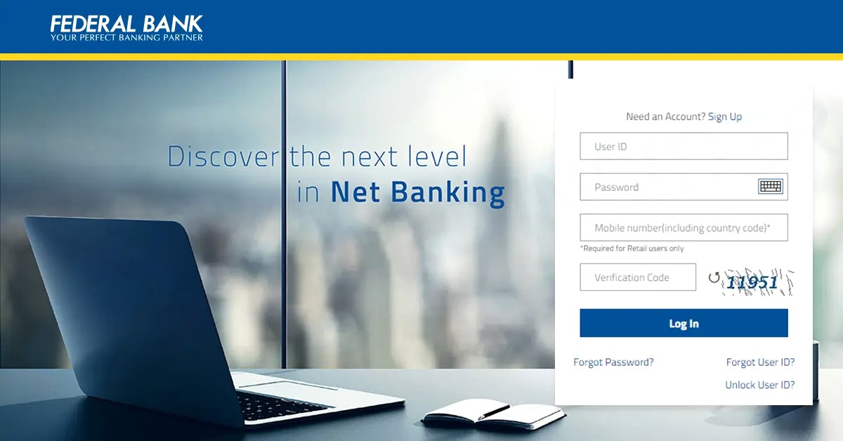 Federal Bank Net Banking