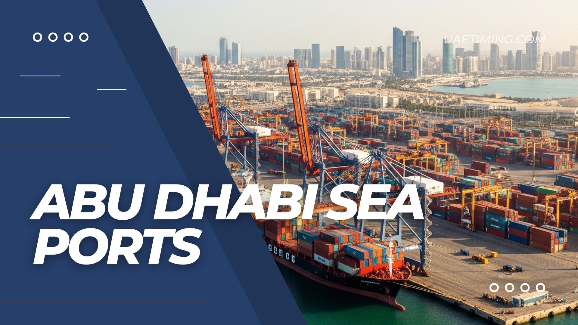 Cover Abu Dhabi Sea Ports