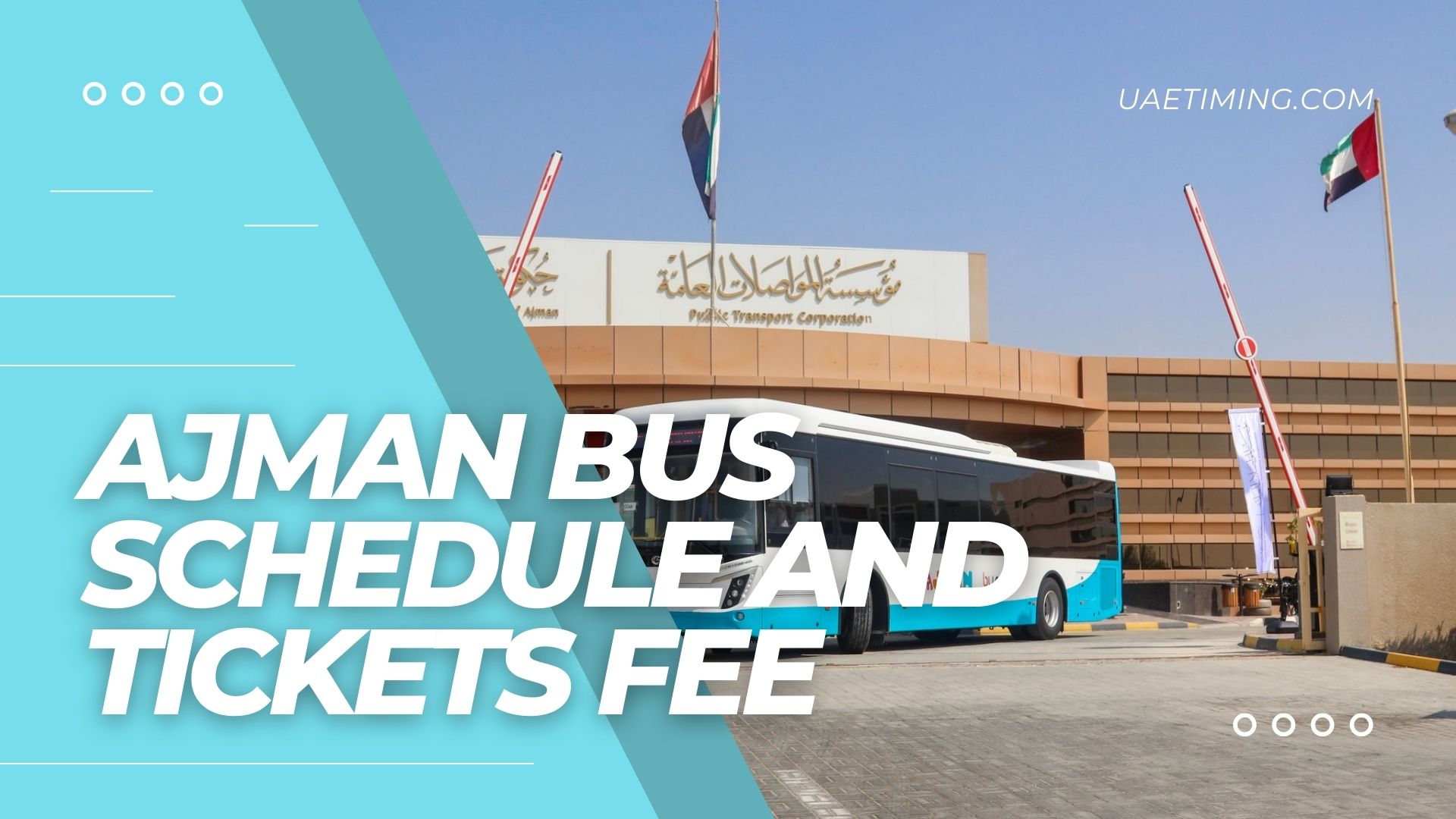 Cover Ajman Bus Schedule And Tickets Fee