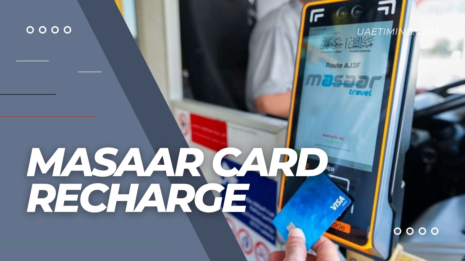 Cover Masaar Card Recharge
