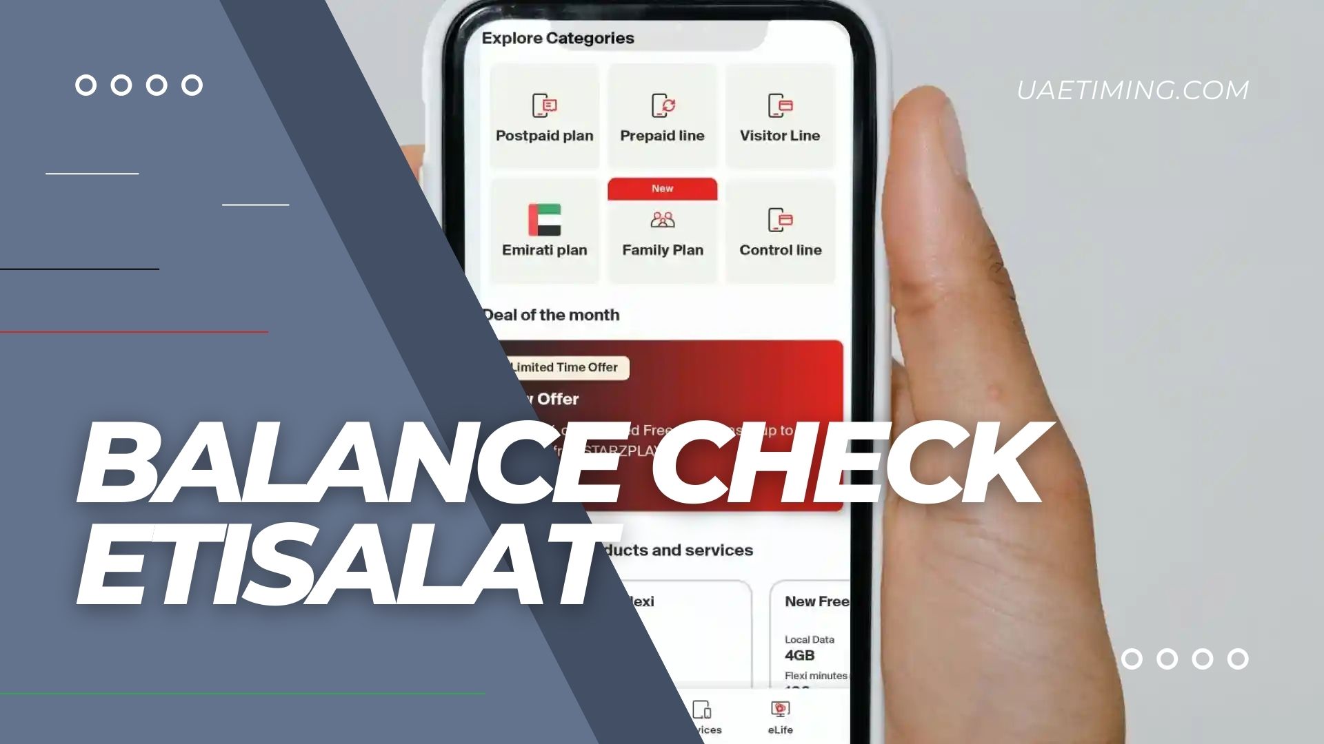 Cover Balance Check Etisalat