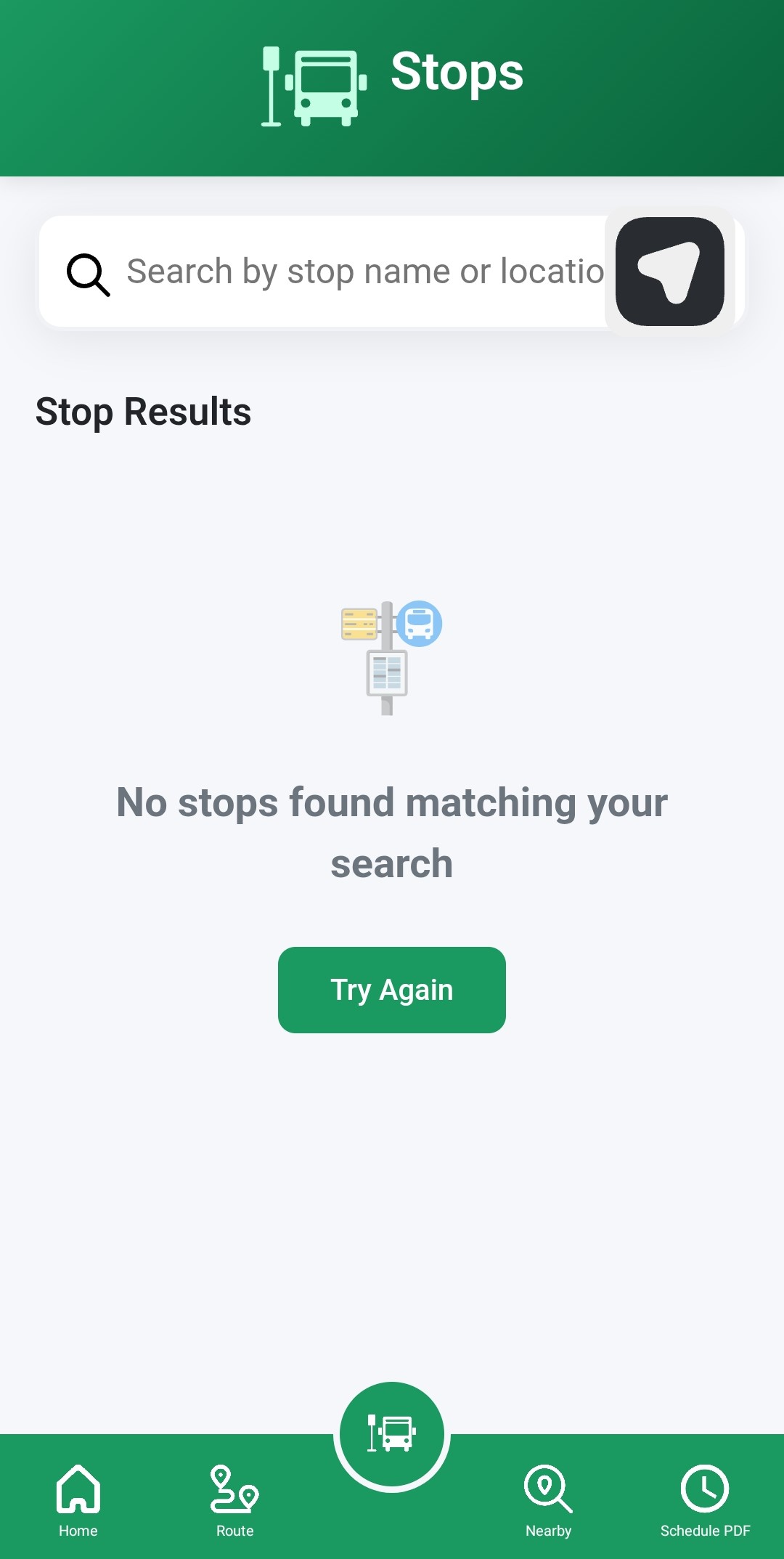 Never Miss a Bus Again: UAE Bus Timing App Now Available on Play Store 6 4. Bus Stops Page