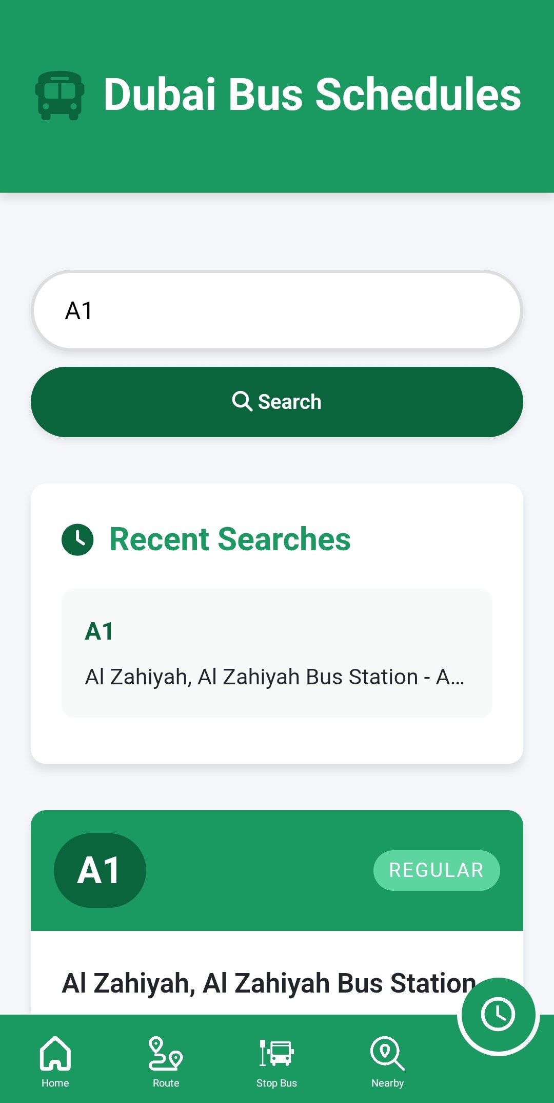 Never Miss a Bus Again: UAE Bus Timing App Now Available on Play Store 12 6. Schedule Pdf Page Search Your Bus Timings