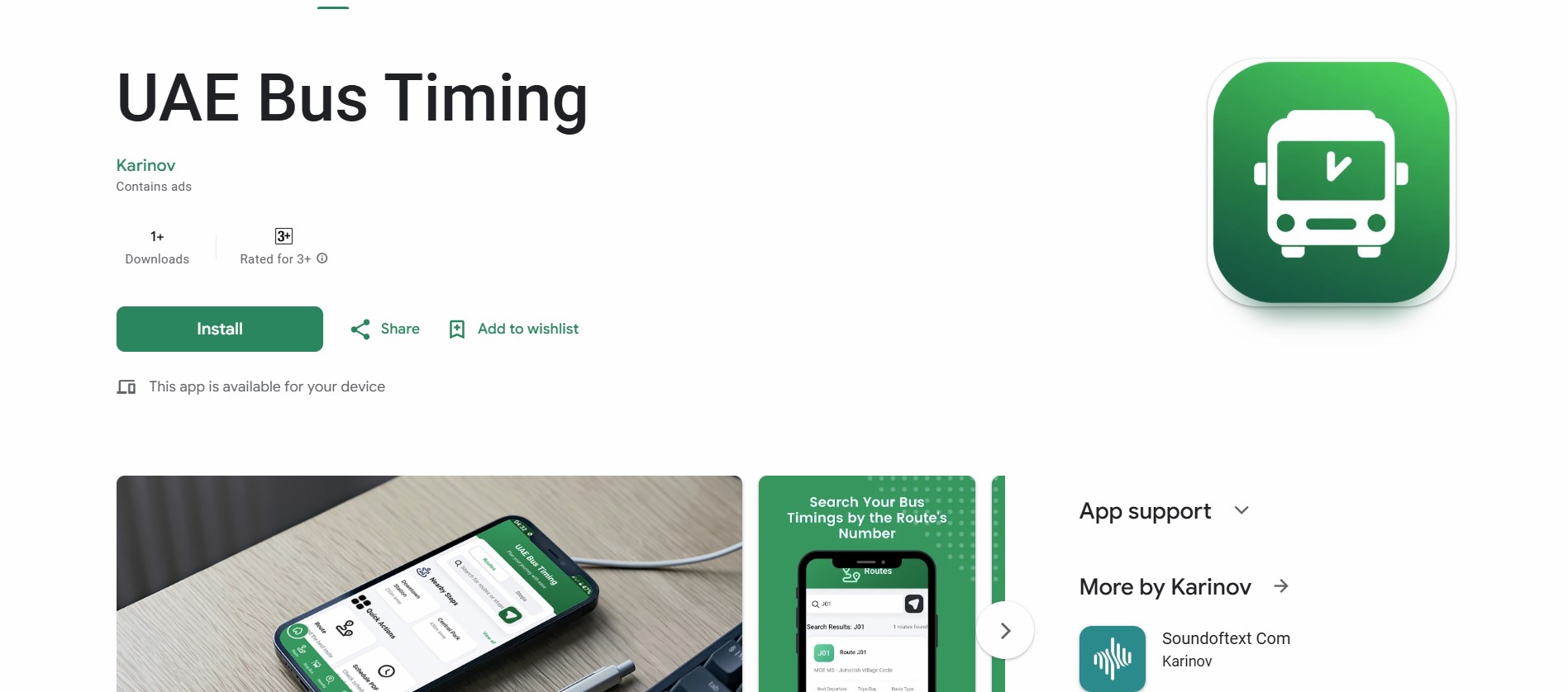 Never Miss a Bus Again: UAE Bus Timing App Now Available on Play Store 1 Uae Bus Timing